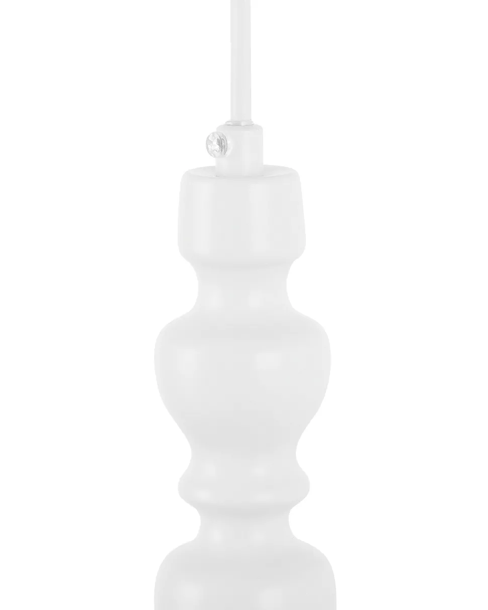 Beliani Riippuvalaisin Metalli Valkoinen Driva Shop