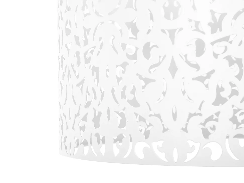 Beliani Riippuvalaisin Metalli Valkoinen Chelif Outlet