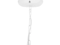 Beliani Riippuvalaisin Metalli Valkoinen Chelif Outlet