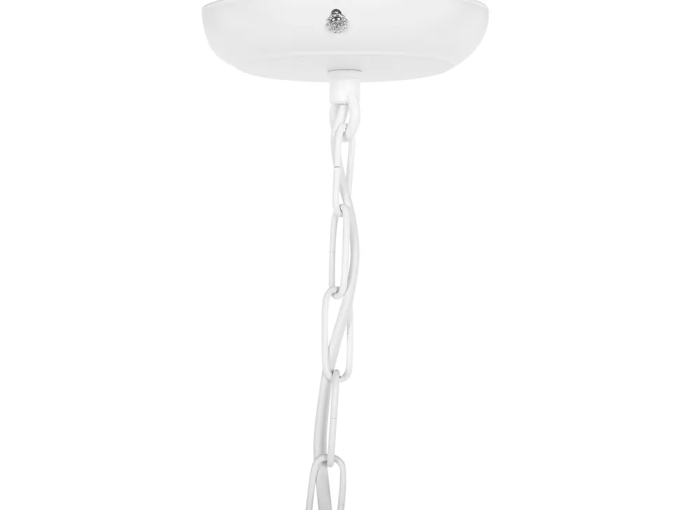 Beliani Riippuvalaisin Metalli Valkoinen Chelif Outlet