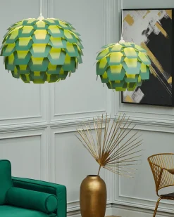 Beliani Riippuvalaisin Muovi Iso Tummanvihrea Segre Online