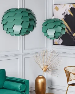 Beliani Riippuvalaisin Muovi Iso Tummanvihrea Segre Online