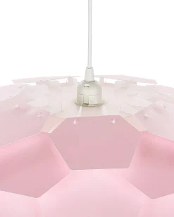 Beliani Riippuvalaisin Muovi Iso Vaaleanpunainen Segre Best Sale