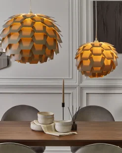 Beliani Riippuvalaisin Muovi Iso Harmaa Segre Hot