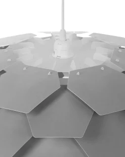 Beliani Riippuvalaisin Muovi Iso Harmaa Segre Hot