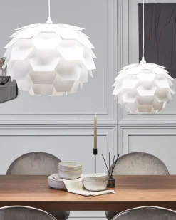 Beliani Riippuvalaisin Muovi Iso Valkoinen Segre Cheap