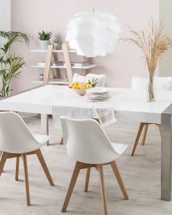 Beliani Riippuvalaisin Muovi Iso Valkoinen Segre Cheap