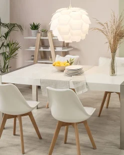 Beliani Riippuvalaisin Muovi Iso Valkoinen Segre Cheap