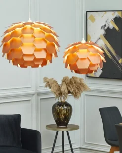 Beliani Riippuvalaisin Muovi Pieni Kupari Segre Clearance