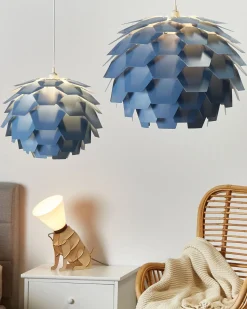 Beliani Riippuvalaisin Muovi Pieni Sininen Segre Outlet