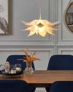 Beliani Riippuvalaisin Muovi Valkoinen Alva Discount