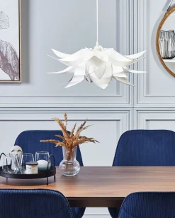 Beliani Riippuvalaisin Muovi Valkoinen Alva Discount