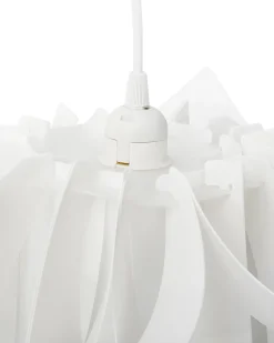 Beliani Riippuvalaisin Muovi Valkoinen Alva Discount