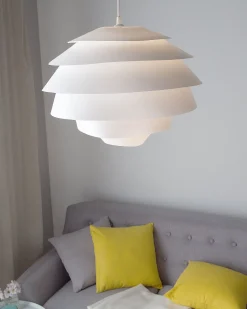 Beliani Riippuvalaisin Muovi Valkoinen Congo Cheap