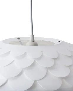 Beliani Riippuvalaisin Muovi Valkoinen Erges Best Sale