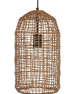 Beliani Riippuvalaisin Paperinaru Ruskea Lucite Flash Sale