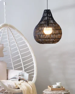 Beliani Riippuvalaisin Paperinaru Musta Molopo Best Sale