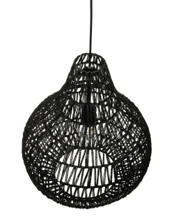 Beliani Riippuvalaisin Paperinaru Musta Molopo Best Sale