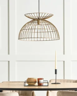 Beliani Riippuvalaisin Rauta Messinki Mahanadi Fashion