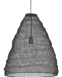 Beliani Riippuvalaisin Rauta Musta Parbati Best Sale