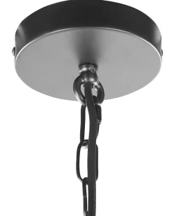 Beliani Riippuvalaisin Rauta Musta 2 Kpl Bashilo Clearance