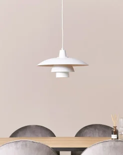 Beliani Riippuvalaisin Rauta Valkoinen Deel Store