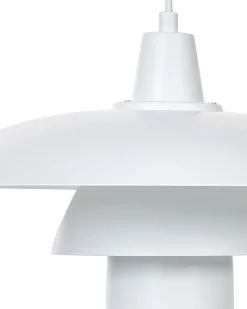 Beliani Riippuvalaisin Rauta Valkoinen Deel Store