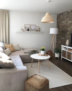 Beliani Riippuvalaisin Rottinki Luonnonvari Millian Store