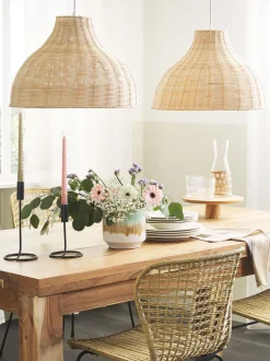 Beliani Riippuvalaisin Rottinki Luonnonvari Millian Store