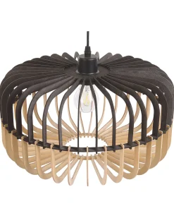 Beliani Riippuvalaisin Vaalea Puu/Musta Sous Discount