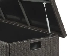 Beliani Rottinkinen Säilytyslaatikko 290L Ruskea Modena Sale