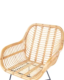 Beliani Rottinkituoli Luonnonvari Canora Best