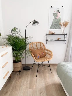 Beliani Rottinkituoli Luonnonvari Canora Best