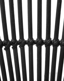 Beliani Rottinkituoli Musta Sarita New