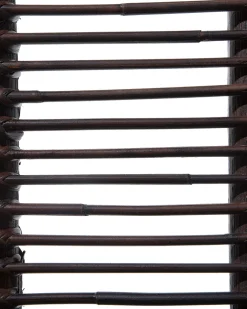 Beliani Rottinkituoli Tummanruskea Togo Clearance