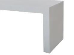 Beliani Rouhea Betonipenkki Valkoinen 45Cm Taranto New