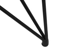 Beliani Ruokapoyta Akaasia Tumma Puu/Musta 200 X 100 Cm Mumbai Cheap