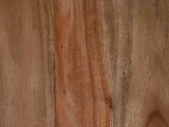 Beliani Ruokapoyta Akaasia Tumma Puu/Musta 200 X 100 Cm Mumbai Cheap