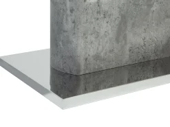 Beliani Ruokapoyta Harmaa 160 X 90 Cm Pasadena Online