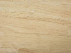 Beliani Ruokapoyta Jatkettava Kumipuu Vaalea Puu/Valkoinen 120/150 X 75 Cm Houston Discount