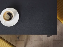 Beliani Ruokapoyta Jatkettava Musta 120/160 X 80 Cm Norley Fashion