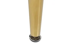 Beliani Ruokapoyta Jatkettava Tumma Puu/Musta 160/200 X 90 Cm California Best