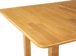 Beliani Ruokapoyta Jatkettava Vaalea Kumipuu 90/120 X 60 Cm Masela Online