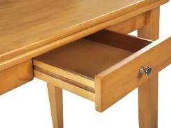 Beliani Ruokapoyta Jatkettava Vaalea Kumipuu 90/120 X 60 Cm Masela Online