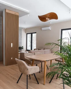 Beliani Ruokapoyta Jatkettava Vaalea Puu 180/210 X 90 Cm Haga Discount