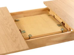 Beliani Ruokapoyta Jatkettava Vaalea Puu 150/190 X 90 Cm Madox Store