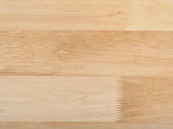 Beliani Ruokapoyta Kumipuu Vaalea Puu/Musta 150 X 90 Cm Georgia Flash Sale