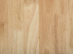 Beliani Ruokapoyta Kumipuu Vaalea Puu/Valkoinen 114 X 68 Cm Georgia Flash Sale