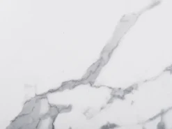 Beliani Ruokapoyta Marmorikuvio Valkoinen/Musta 160 X 80 Cm Santiago Fashion