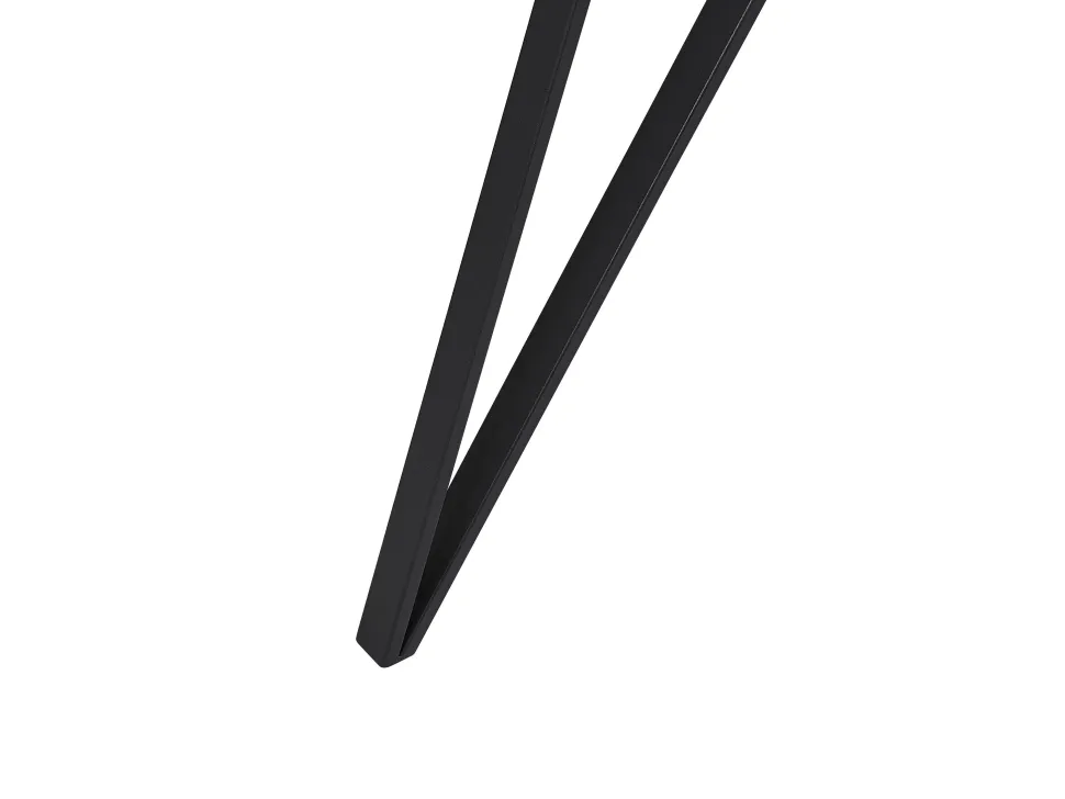 Beliani Ruokapoyta Marmorikuvio Valkoinen/Musta 150 X 80 Cm Molden Sale